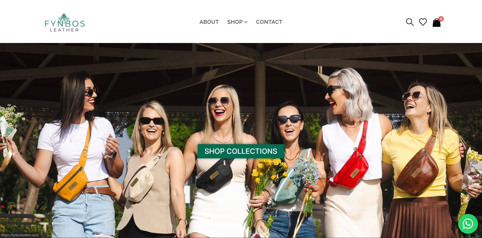 Fynbos Leather Web Design