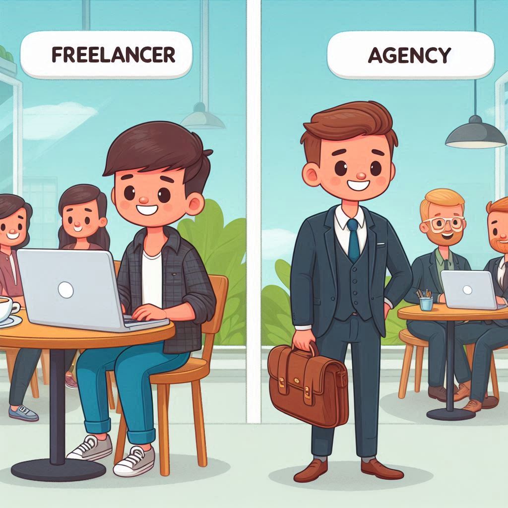 freelancer vs agency