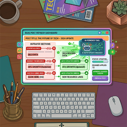 how to use ai for content