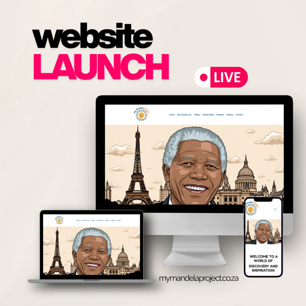 mymandelaproject website design